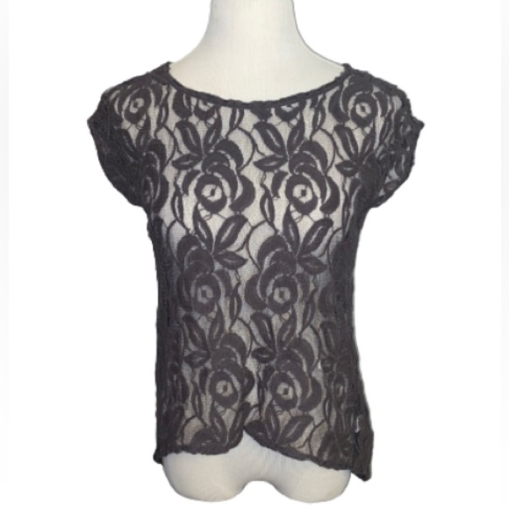Apt 9 Women’s Gray High Low Top Size PS